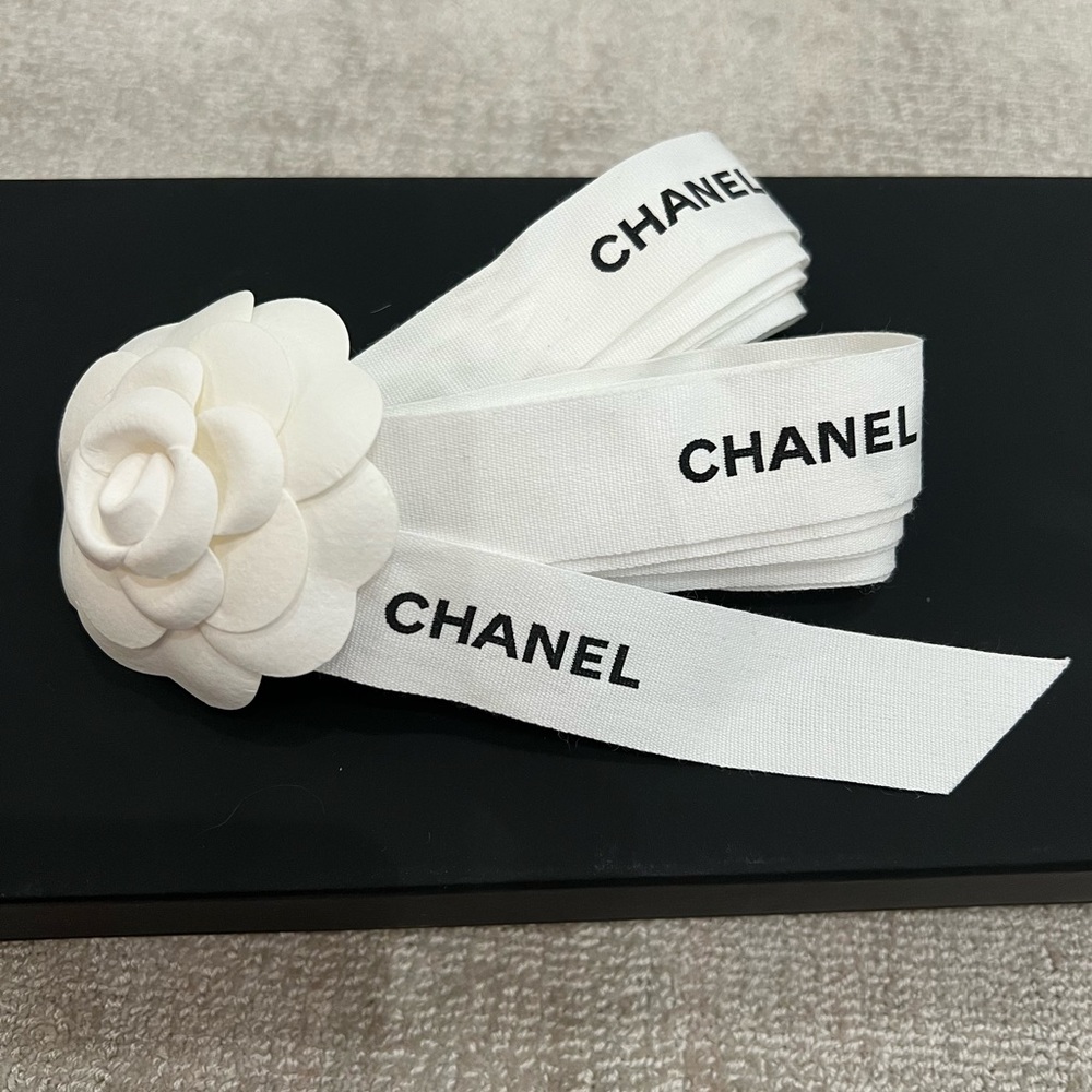 Chanel Ribbon with Flower